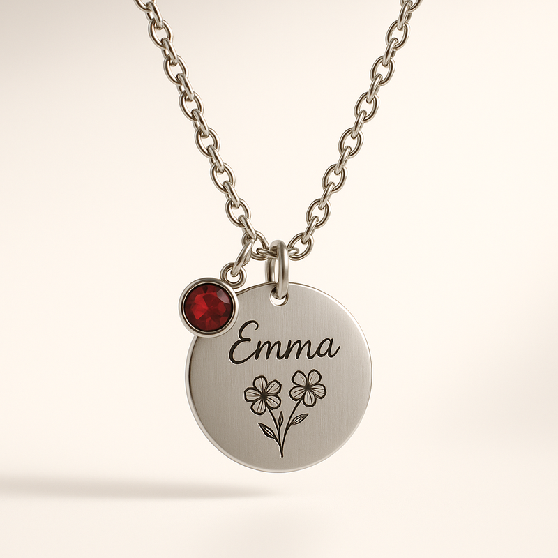 Custom Birthstone Charm Necklace Trends: Boost B2B Sales with Personalized Birth Month Flower Designs