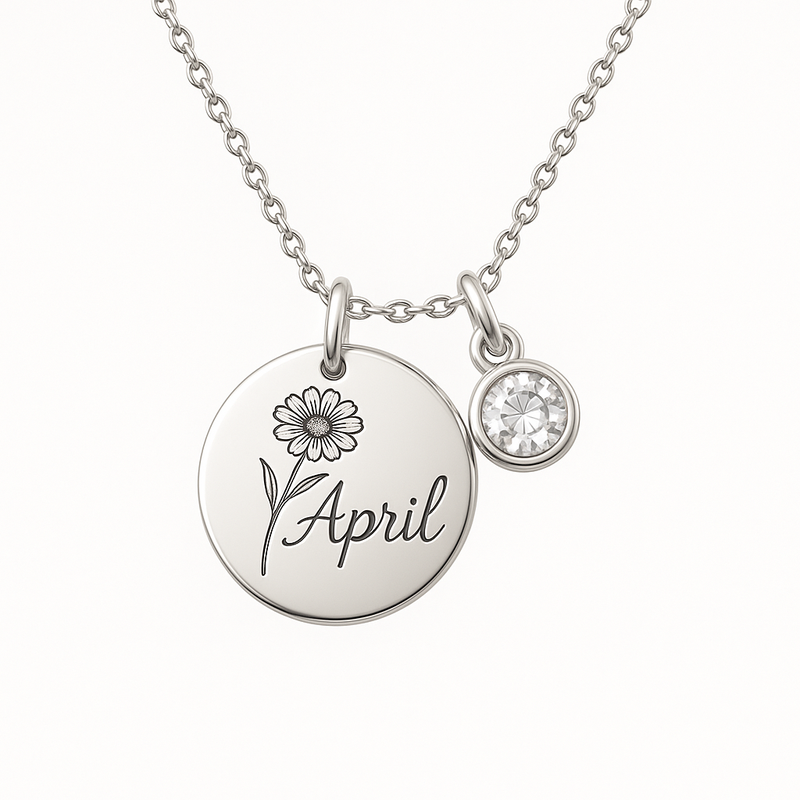 Custom Birth Month Flower Necklace: Your Business's Gateway to Personalized Birthstone Charm Jewelry Success