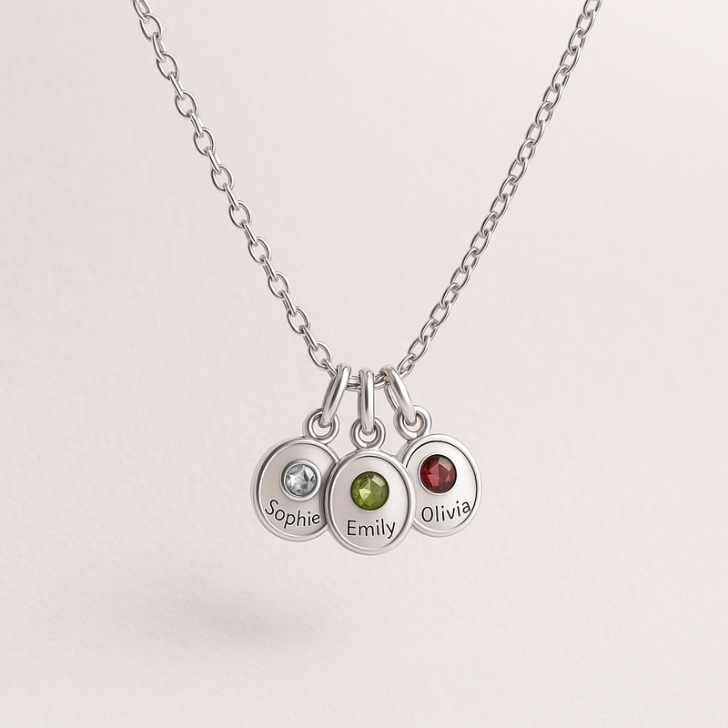 Boost Your Jewelry Business with Custom Birthstone Charm Necklaces: Wholesale Manufacturing, Design Services, and Personalization Options
