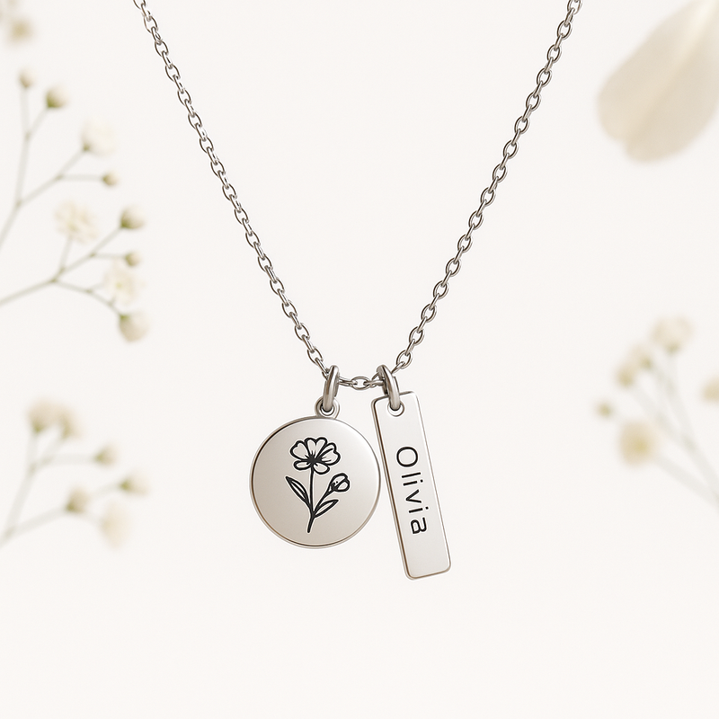 Custom Birth Month Flower Necklace Manufacturing: Wholesale Trends & OEM Design Strategies for 2025