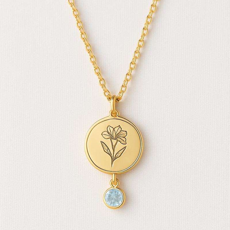 Custom Birth Month Flower Necklace Manufacturing: Unlock B2B Growth with Personalized Birthstone Jewelry Solutions