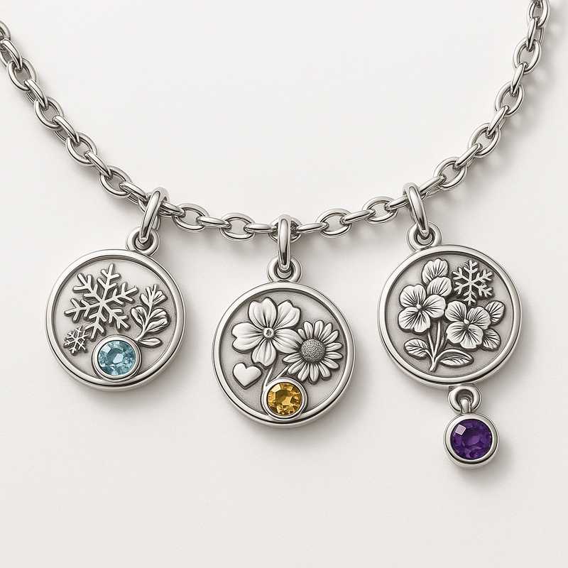 Celebrate the Seasons: Custom Birthstone & Flower Necklaces for Every Holiday Celebrate the Seasons: Custom Birthstone & Flower Necklaces for Every Holiday - Featured Image