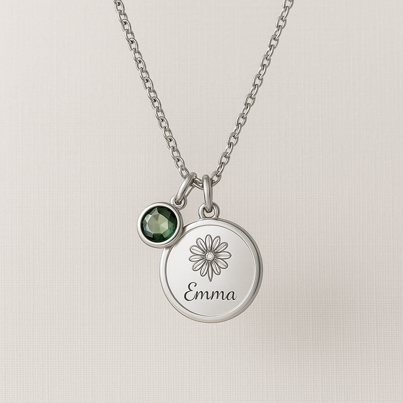 Custom Birth Month Flower Birthstone Necklace Trends: Wholesale Stainless Steel Designs for Business Growth