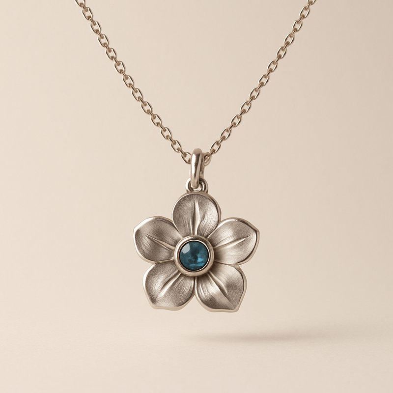 Boost Business Growth with Custom Birthstone Flower Necklace Manufacturing: Wholesale Floral Jewelry for B2B Success