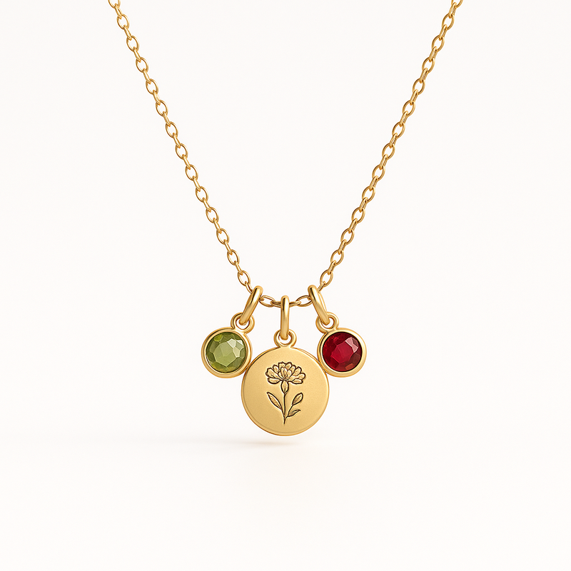 Boost Your Jewelry Business with Custom Birthstone Charm Necklaces, Personalized Birth Month Flower Necklaces, and More