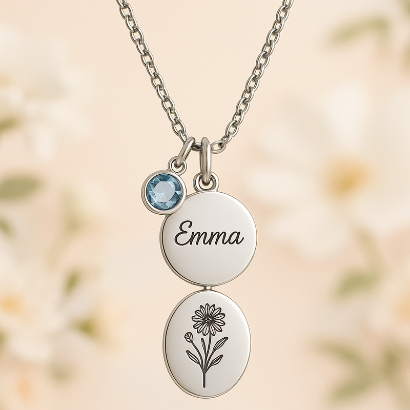 Boost Your Jewelry Business with Custom Birthstone Flower Charm Necklaces: The Key to Personalized Birth Month Flower Jewelry and Gemstone Designs