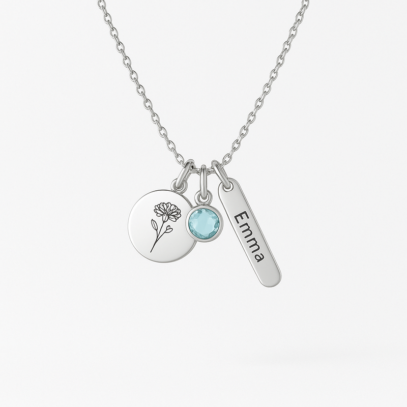 How Custom Birth Month Flower Necklaces and Personalized Birthstone Charm Jewelry Can Elevate Your Jewelry Brand