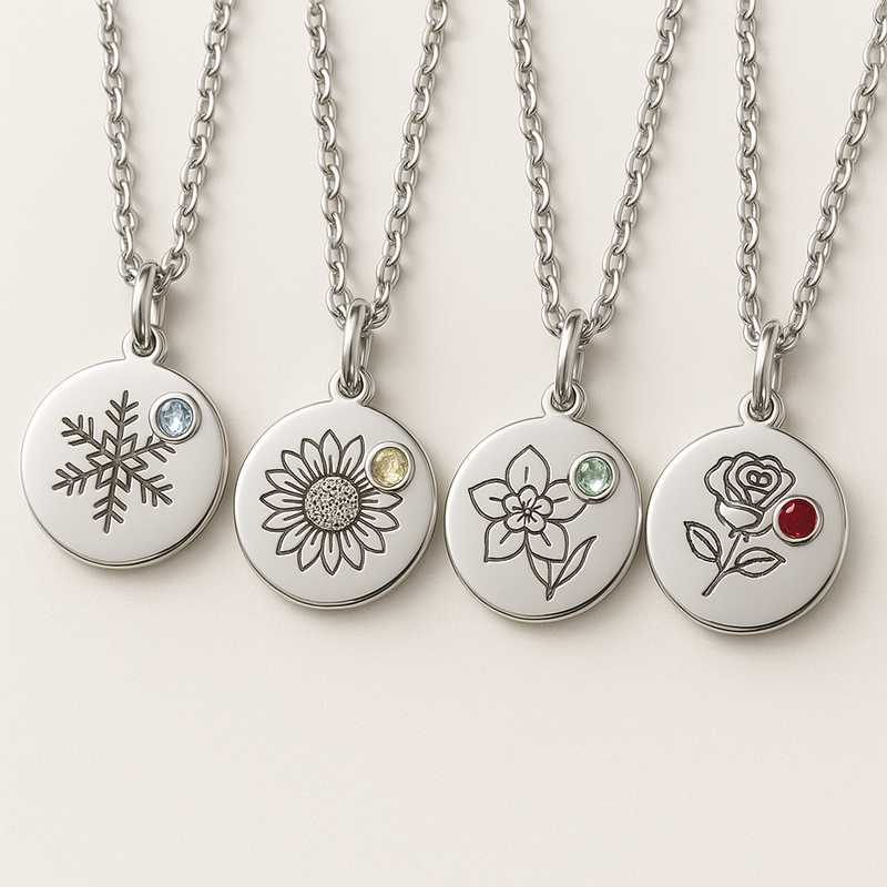 Celebrate the Seasons: Custom Birth Month Flower & Birthstone Charms Celebrate the Seasons: Custom Birth Month Flower & Birthstone Charms - Featured Image