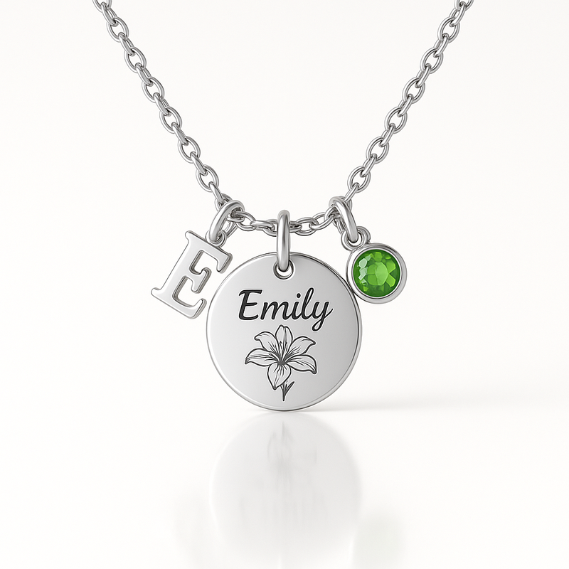 Why Custom Birth Month Flower Birthstone Charm Necklaces Are Driving Growth in OEM Stainless Steel Jewelry Manufacturing