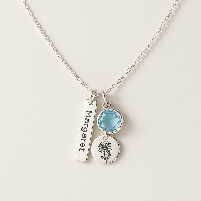Custom Birth Month Flower Necklace Trends: OEM/ODM Wholesale Guide for Personalized Birthstone Charm Jewelry