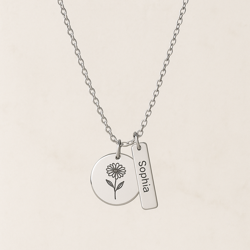 Custom Birth Month Flower Necklace Trends: Boost Your Jewelry Brand with Low MOQ, High Customization & Quality Manufacturing