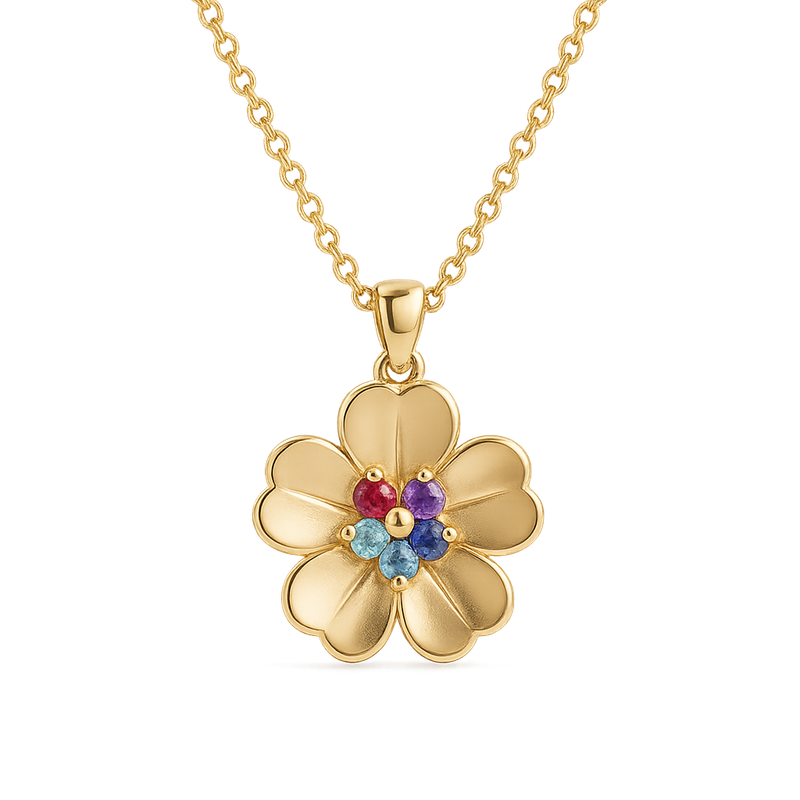 Custom Birthstone Flower Necklace Trends: Boost B2B Jewelry Sales with Personalized Pendant Solutions