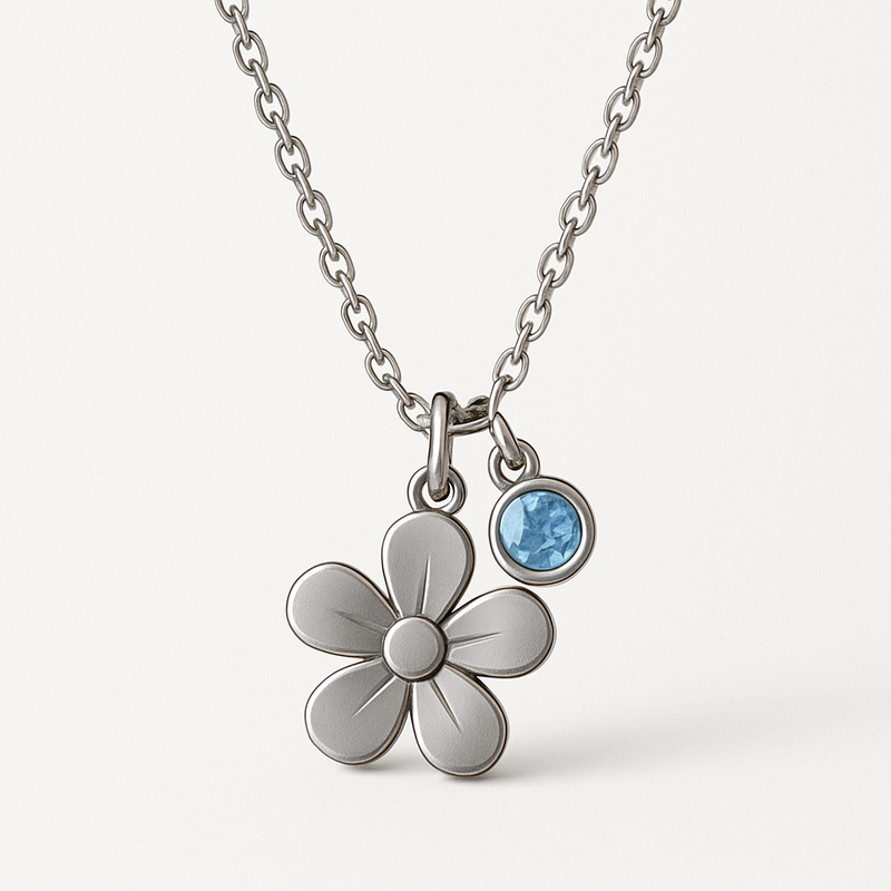 Custom Birthstone Flower Charm Necklace: Wholesale Trends & Customization Strategies for B2B Jewelry Brands
