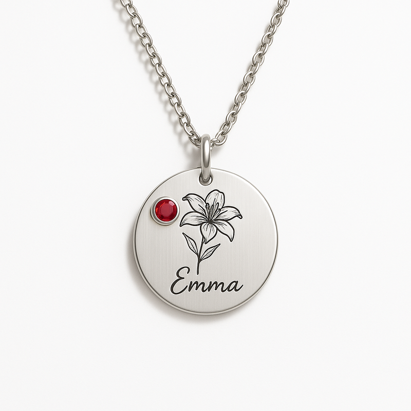 Custom Birth Month Flower Necklace Trends: How OEM/ODM Stainless Steel Jewelry Manufacturing Boosts Business Growth with Birthstone Charm and Personalized Designs