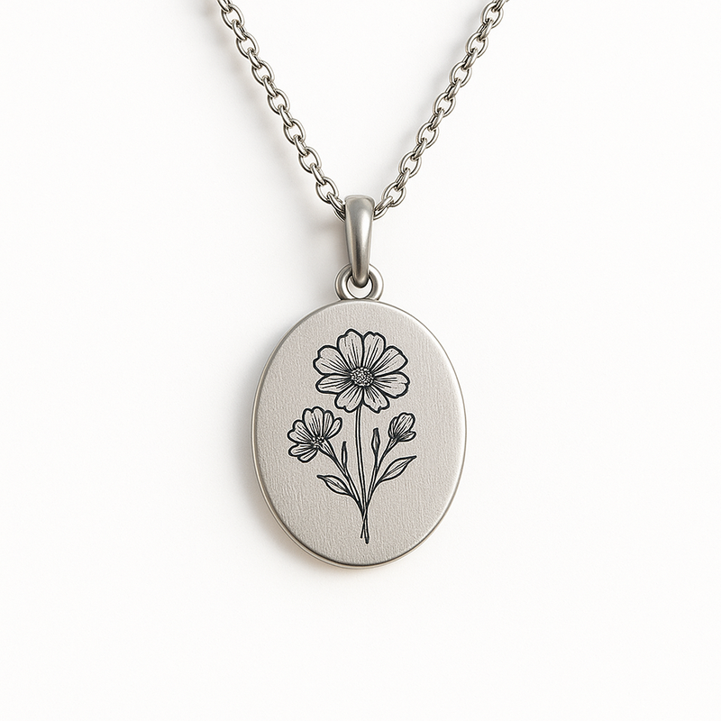 Boost Jewelry Business with Custom Birth Month Flower Necklace Manufacturing: Wholesale Design, Durability & Low MOQ