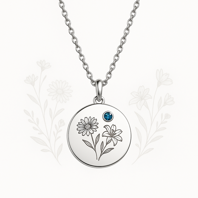 Boost Your Jewelry Brand with Custom Birth Month Flower Necklace Designs for Wholesale and OEM Manufacturing