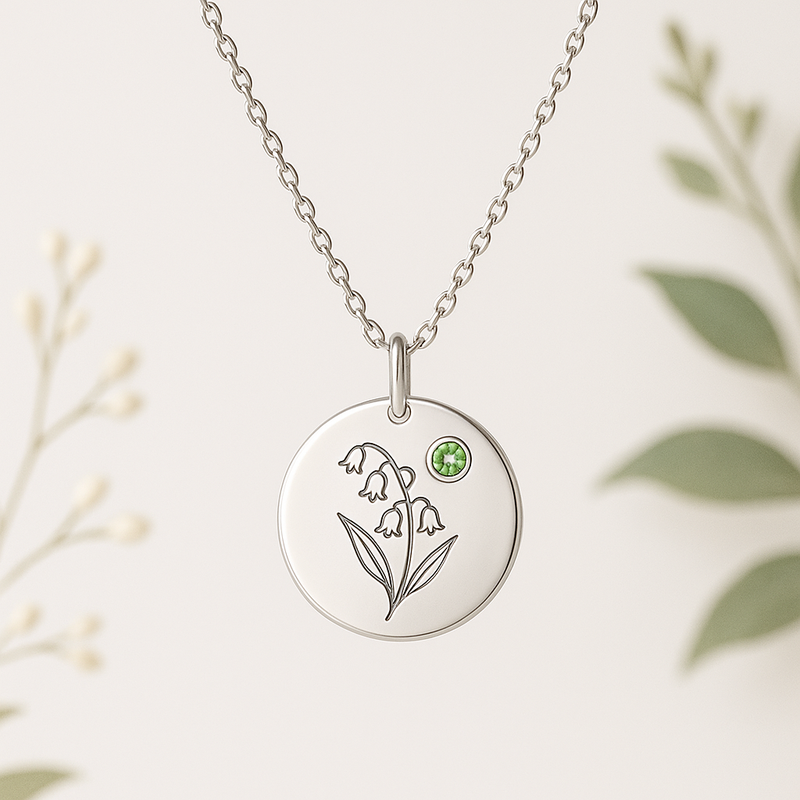 Custom Birth Month Flower Necklace Trends: Wholesale Floral Birthstone Jewelry for Business Growth