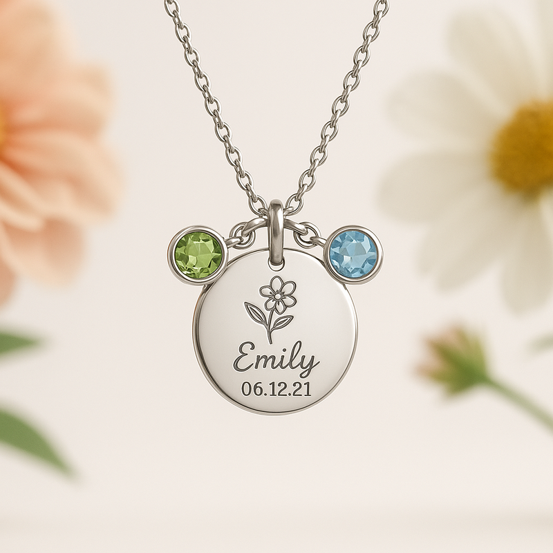 Custom Birthstone Flower Charm Necklace Trends for 2025: Wholesale Customization & Growth for OEM/ODM Jewelry Brands
