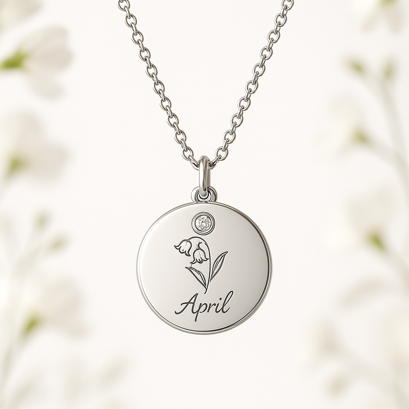 Custom Birth Month Flower Necklace Trends: Boost Your Stainless Steel Jewelry Business with Personalized Birthstone Charm Designs and Low MOQ Production