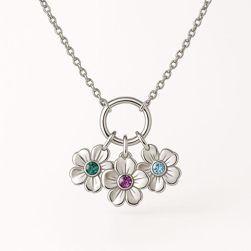 Boost Your Jewelry Brand with Custom Birthstone Flower Charm Necklaces: OEM/ODM Wholesale Solutions for 2025
