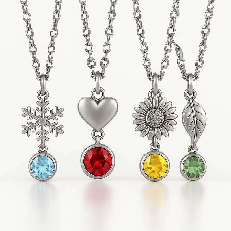Seasonal Sparkle: Custom Birthstone & Flower Charms for Every Celebration Seasonal Sparkle: Custom Birthstone & Flower Charms for Every Celebration - Featured Image