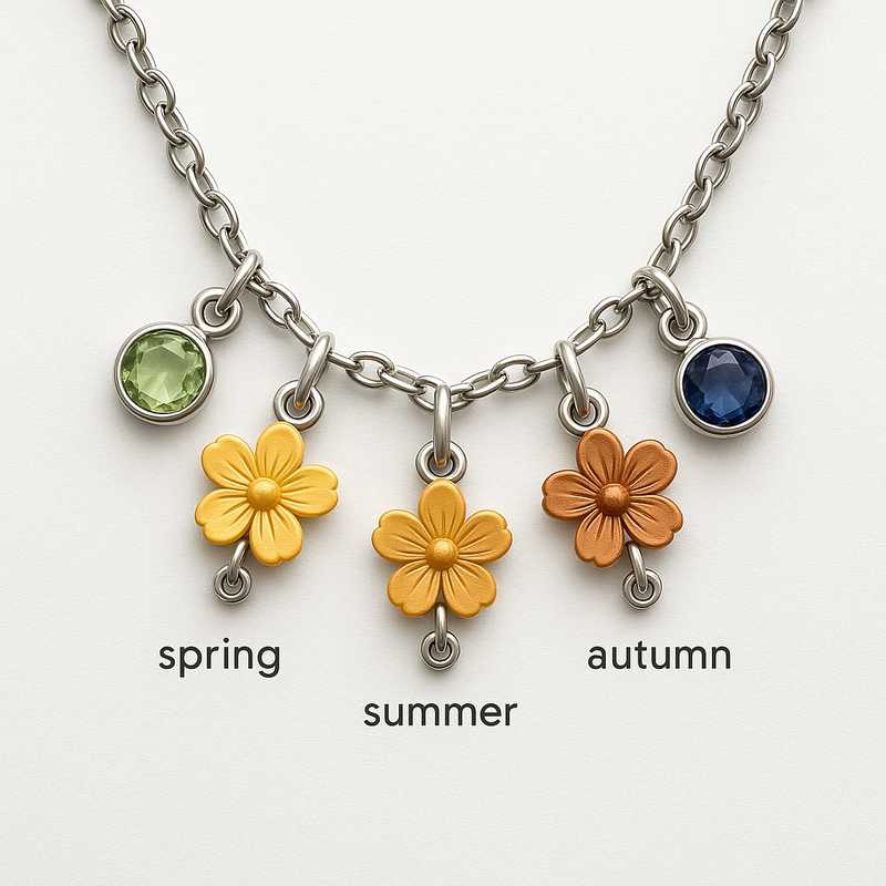 Celebrate Every Season with Custom Birthstone & Flower Charms Celebrate Every Season with Custom Birthstone & Flower Charms - Featured Image