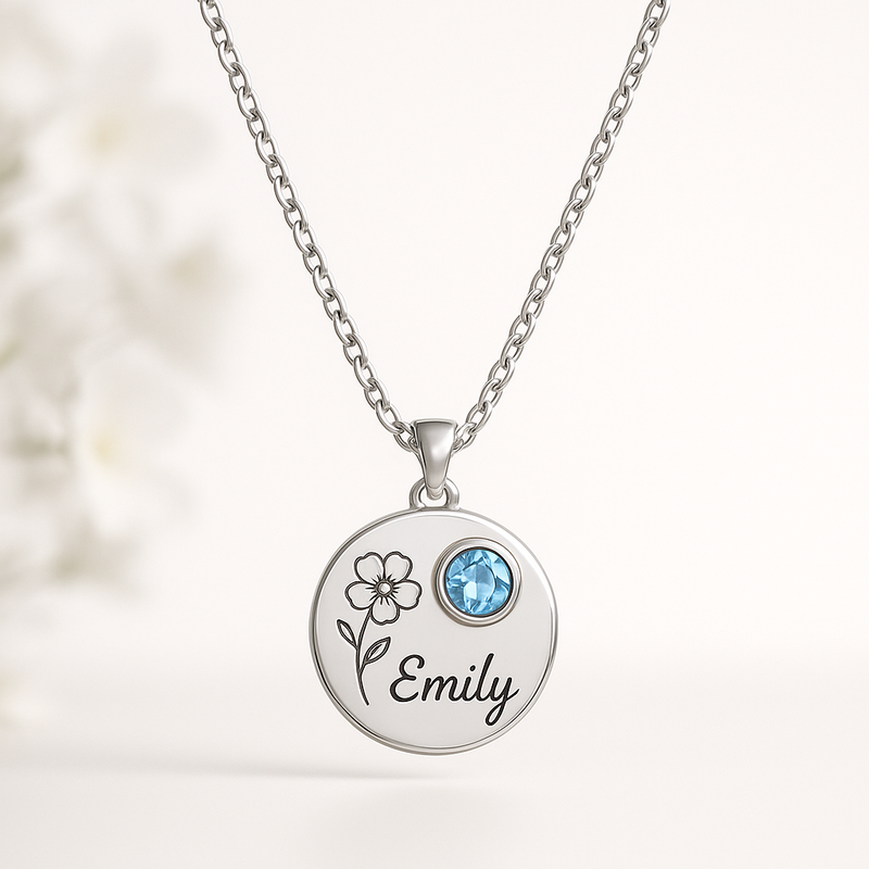 Custom Birthstone Flower Necklace: Unlocking B2B Growth with Dedicated Women’s Gift Designs & Low MOQ Solutions