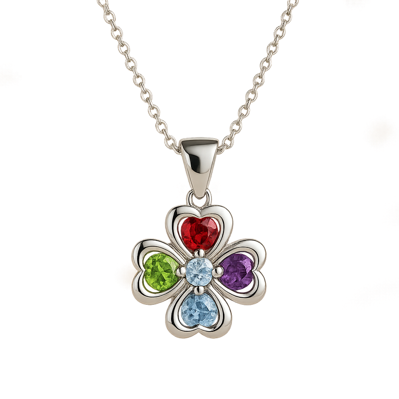 Custom Birthstone Flower Necklace: Boost Your Jewelry Brand with Trend-Ready, Personalized Gift Designs