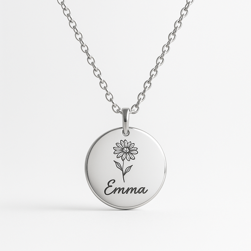 Custom Birth Flower Necklace Trends for 2025: Wholesale Stainless Steel Options for Personalized Women's Gifts
