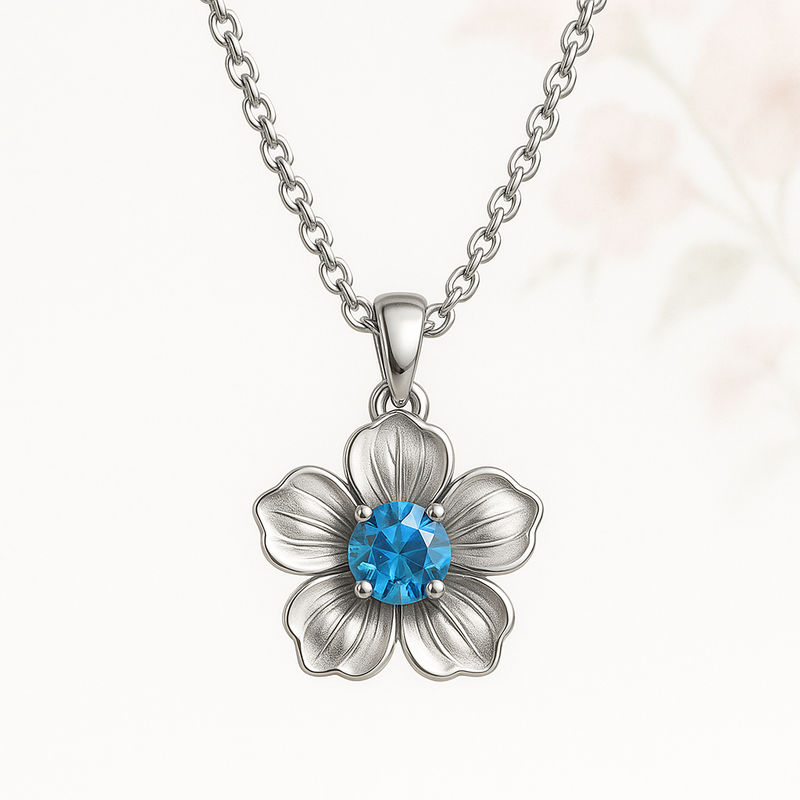 Custom Birthstone Flower Necklace: A Smart Choice for Wholesale Customization & Dedicated Gift Jewelry Growth