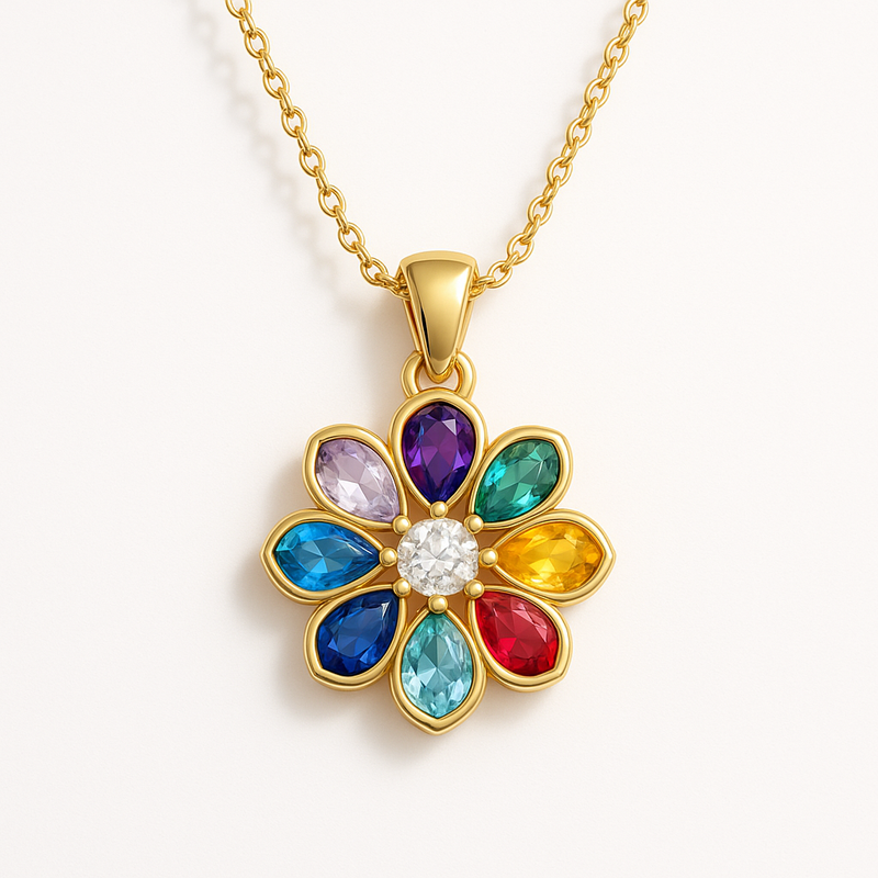 Custom Birthstone Flower Necklace Trends: OEM/ODM Manufacturing Insights for Personalized Jewelry Growth