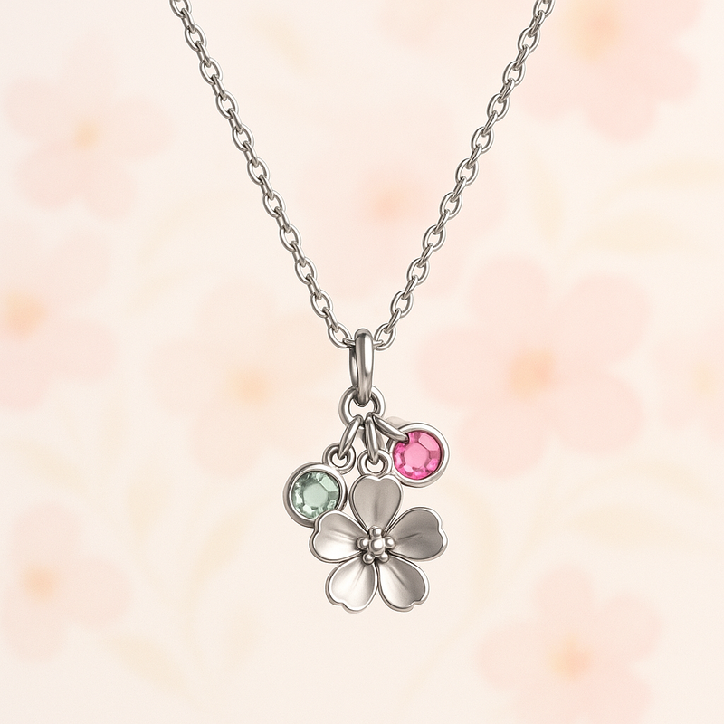 Custom Birthstone Flower Necklace Trends: OEM/ODM Jewelry Manufacturing for Personalized Women's Gift Jewelry