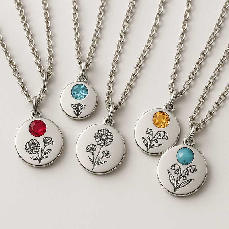Charm the Seasons: Limited-Edition Birthstone & Bloom Necklaces Charm the Seasons: Limited-Edition Birthstone & Bloom Necklaces - Featured Image