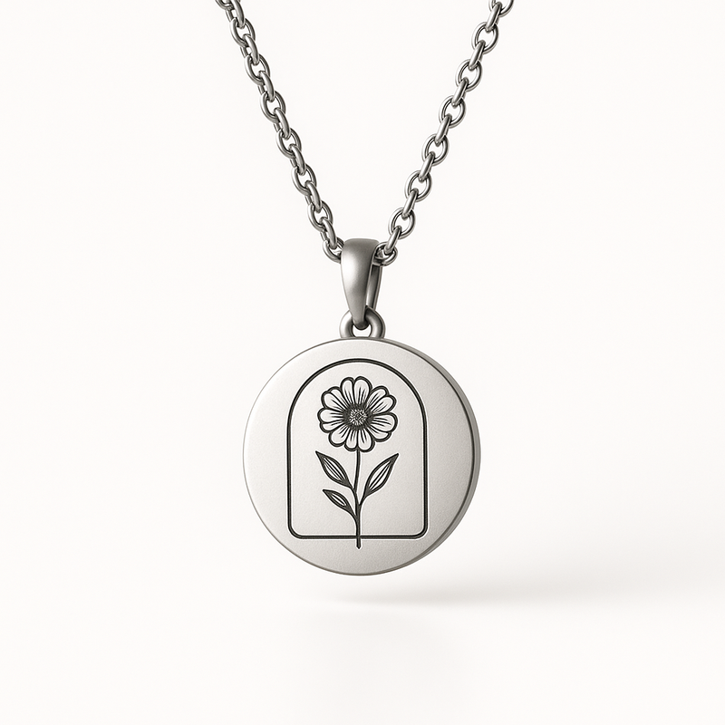 Boost Business Growth with Custom Birth Month Flower Necklace Manufacturing: Low MOQ, High Customization & Durable Designs