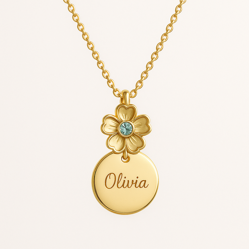 Boost Your Jewelry Brand with Custom Birthstone Flower Necklaces: High-Margin, Low-MOQ OEM Solutions