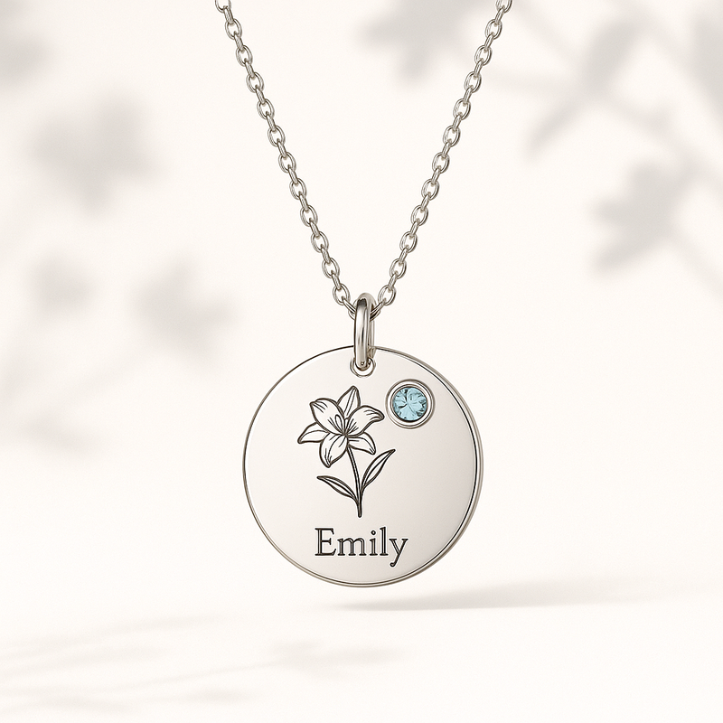 Custom Birth Month Flower Necklace: A Trending OEM Solution for Dedicated Women’s Gift Jewelry & Birthstone Charm Designs