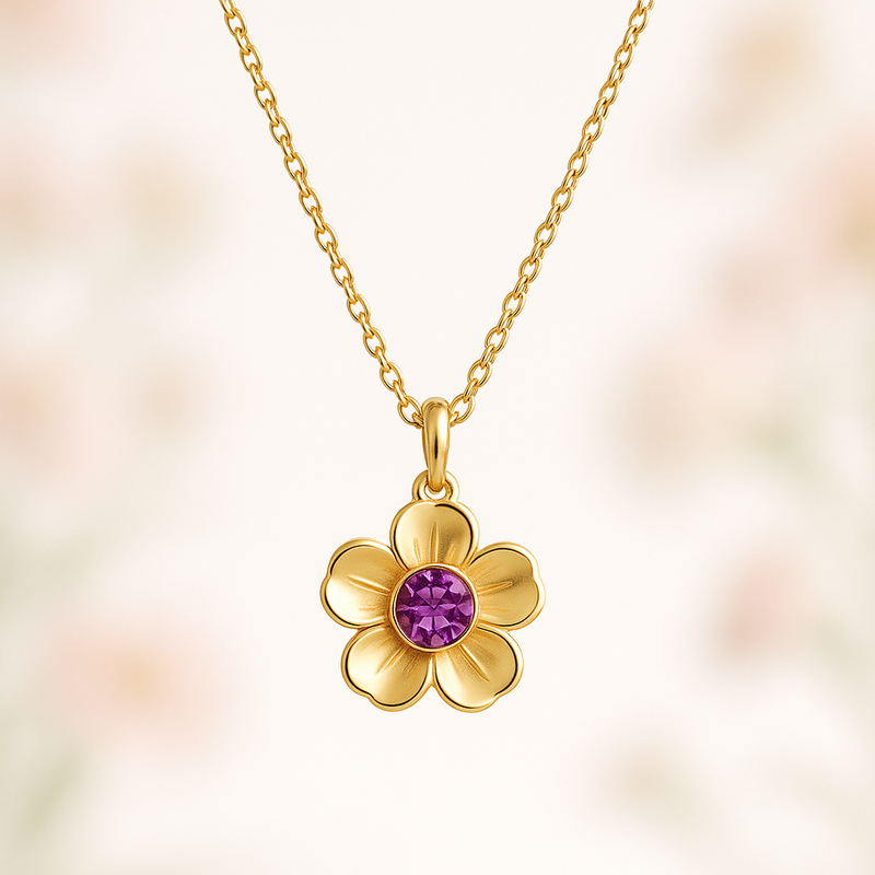 Unlock Business Growth with Custom Birthstone Flower Necklaces: A Dedicated Gift for Her Necklace with Personalized Women's Birth Month Jewelry