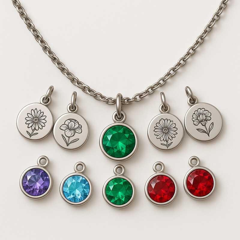 Holiday Spark: Bespoke Birth Month Flower & Gem Charm Necklaces Holiday Spark: Bespoke Birth Month Flower & Gem Charm Necklaces - Featured Image