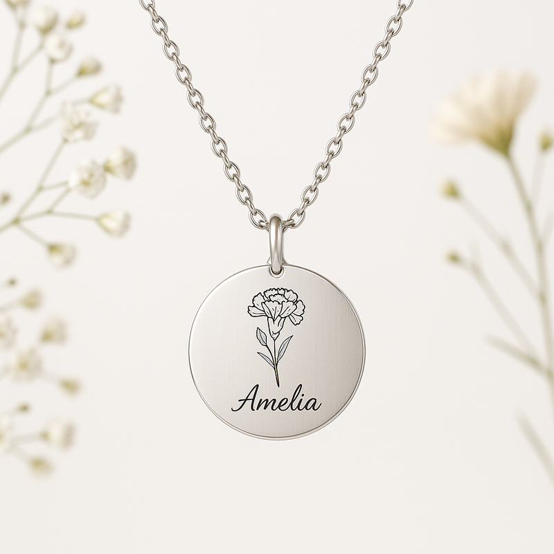 Custom Birth Month Flower Necklace: A Durable, Low MOQ Gift Trend for OEM/ODM Jewelry Brands