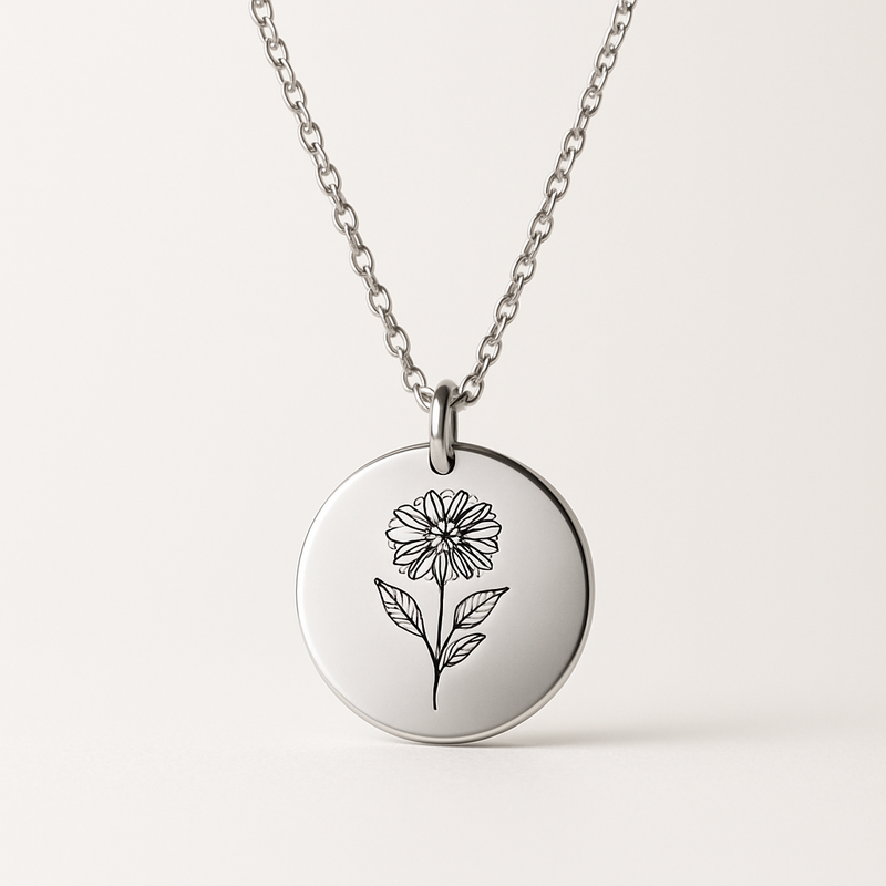Custom Birth Month Flower Necklace: A Trending, Durable & Profitable Gift Product for Jewelry Brands in 2025