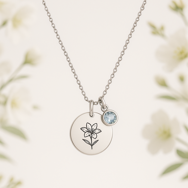 Why a Dedicated Women's Gift Necklace with Custom Birth Month Flower Jewelry Can Boost Your Jewelry Business