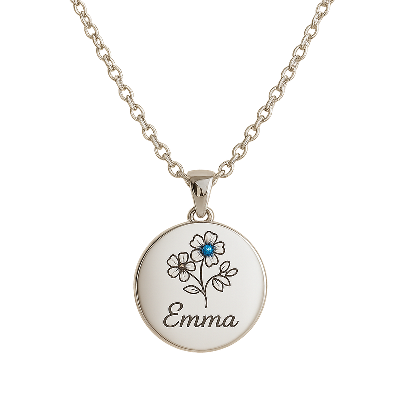 Boost Business Growth with Custom Birthstone Flower Necklace Wholesale: Personalized Gifts that Drive Sales