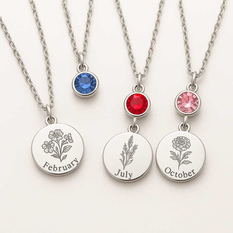 Elevate Your Brand with Custom Birthstone & Flower Charm Necklaces Elevate Your Brand with Custom Birthstone & Flower Charm Necklaces - Featured Image