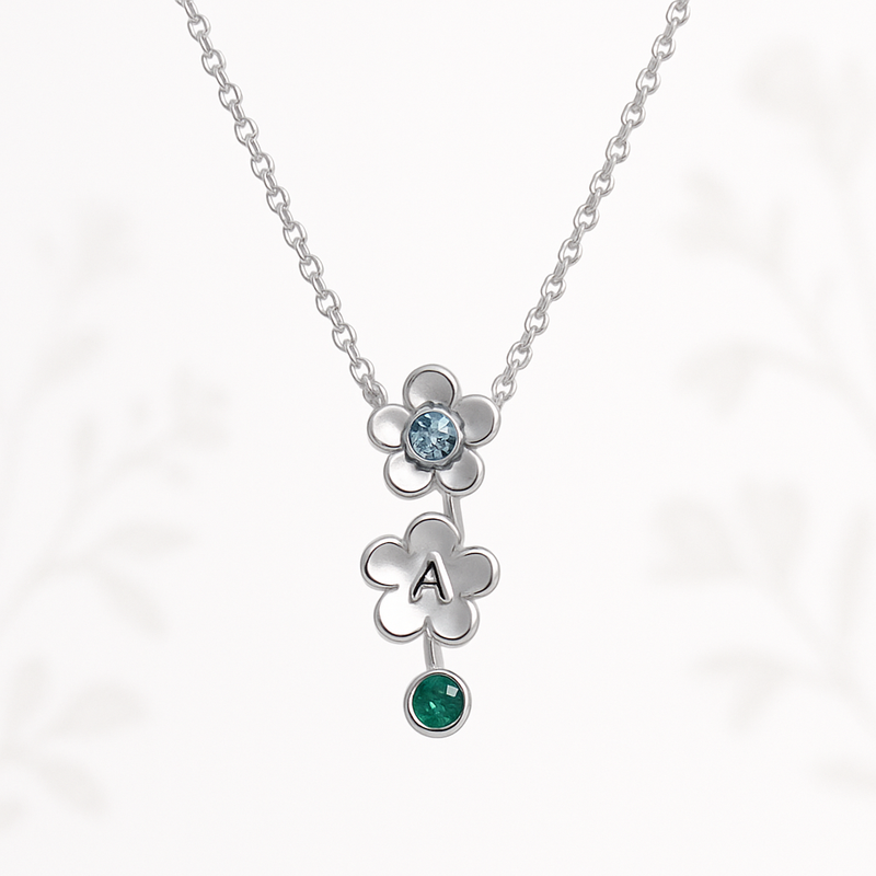 Unlock Wholesale Growth with Custom Birthstone Flower Necklaces: Personalized Jewelry for Gifting & Branding
