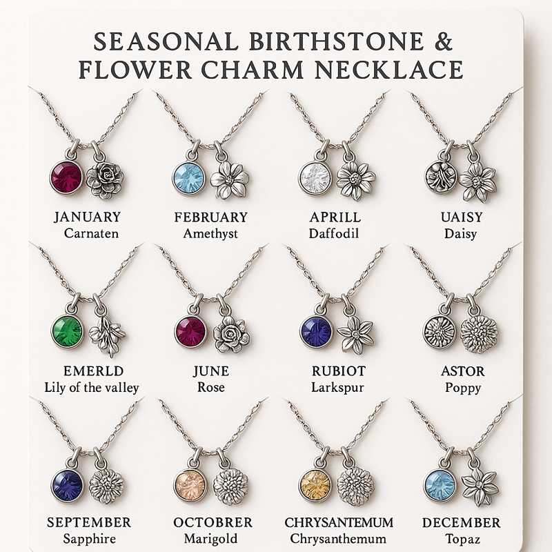 Charm the Seasons: Custom Birth Jewelry for Holiday Exclusives - Featured Image