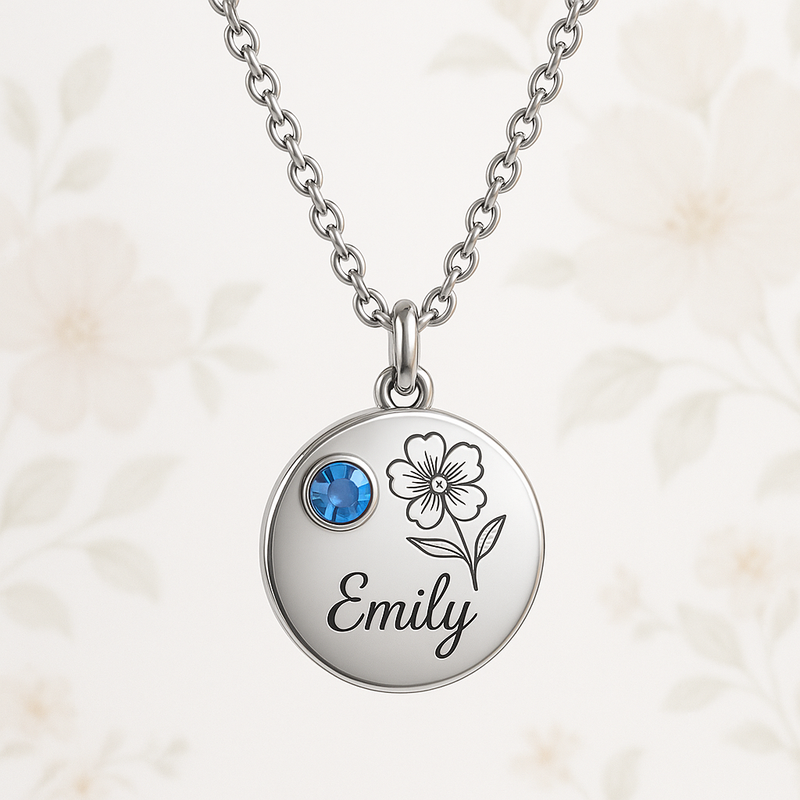 Boost Your Brand with Custom Birthstone Flower Necklaces for Women: Wholesale Custom Jewelry for Gifting Season