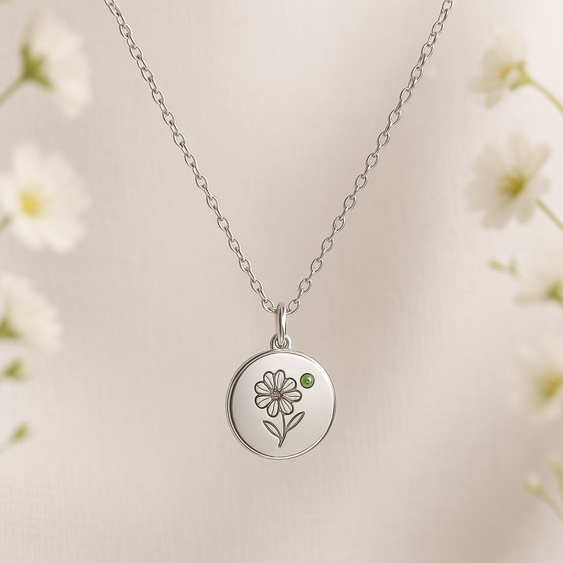 Boost Wholesale Business Growth with Custom Birth Flower Birthstone Necklaces: A Personalized Women’s Charm Gift Strategy