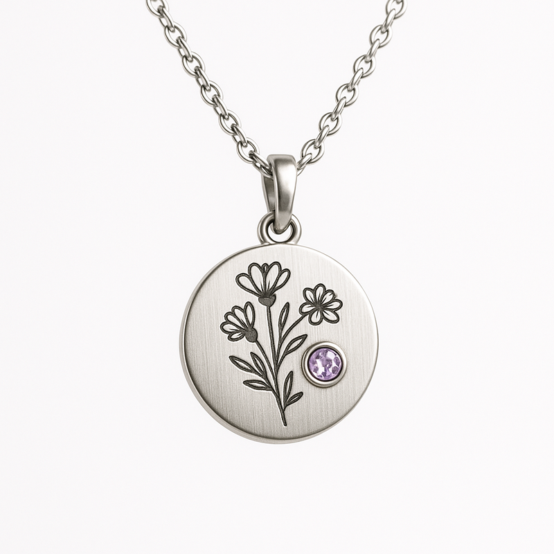 Boost Your Jewelry Brand with Custom Birthstone Charm Necklace Designs: OEM/ODM Solutions with Low MOQ & High Durability