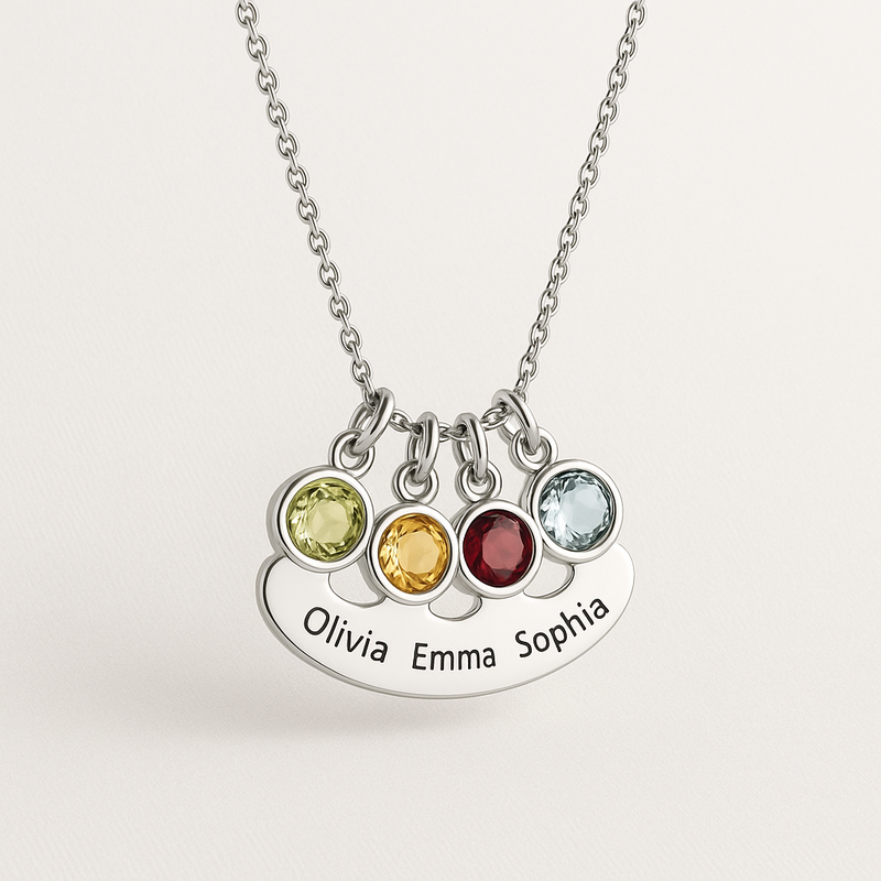 Custom Birthstone Charm Necklace Manufacturing: Boost B2B Sales with Durable, Personalized Women's Gift Jewelry