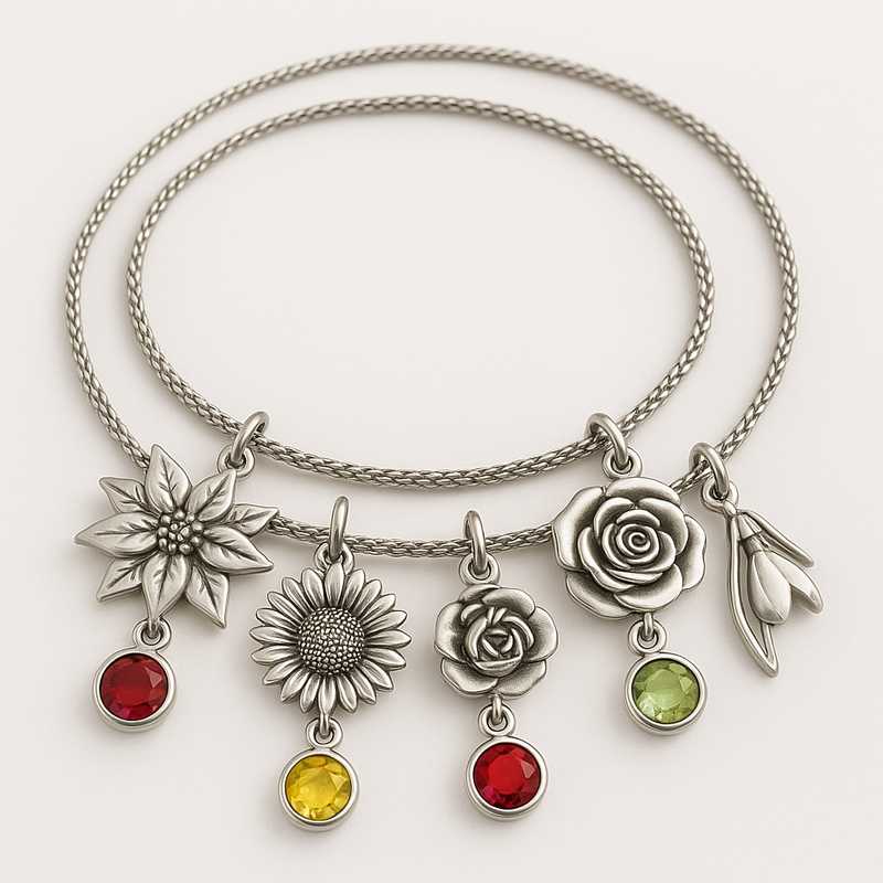 Charm the Seasons: Limited-Edition Floral & Birthstone Necklaces Charm the Seasons: Limited-Edition Floral & Birthstone Necklaces - Featured Image